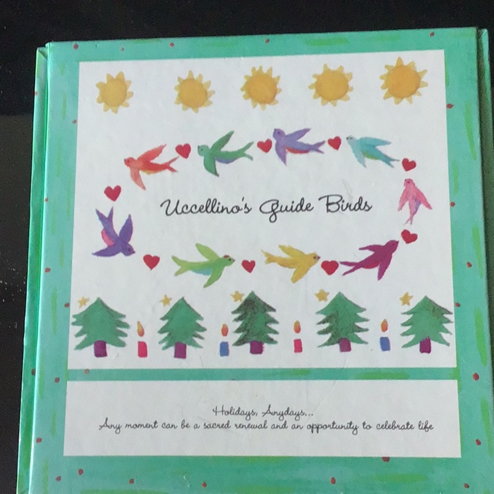 Set of Hand-Painted Birds